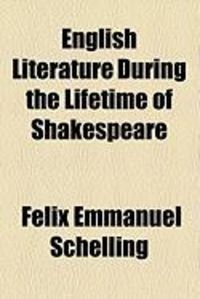 Produktbild: English Literature During the Lifetime of Shakespeare