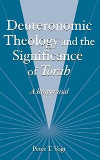 Produktbild: Deuteronomic Theology and the Significance of Torah