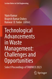 Produktbild: Technological Advancements in Waste Management: Challenges and Opportunities