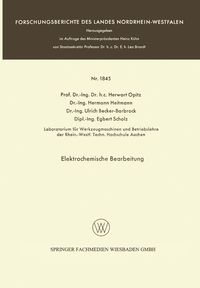 Produktbild: Elektrochemische Bearbeitung