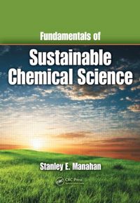 Produktbild: Fundamentals of Sustainable Chemical Science