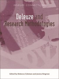 Produktbild: Deleuze and Research Methodologies