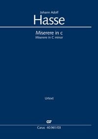 Produktbild: Miserere in c (Klavierauszug)