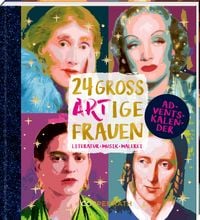 Produktbild: Adventskalenderbuch zum Aufschneiden &ndash; 24 gro&szlig;ARTige Frauen