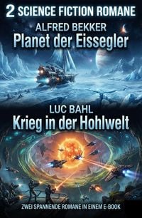 Produktbild: 2 Science Fiction Romane: Planet der Eissegler / Krieg in der Hohlwelt