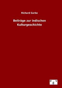 Produktbild: Beitr&auml;ge zur indischen Kulturgeschichte