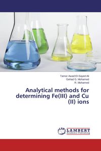 Produktbild: Analytical methods for determining Fe(III) and Cu (II) ions