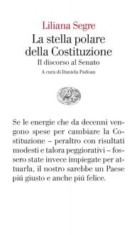 Produktbild: La stella polare della Costituzione. Il discorso al Senato