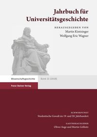 Produktbild: Jahrbuch f&uuml;r Universit&auml;tsgeschichte 21 (2018)