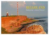 Produktbild: HELGOLAND: Nordseeinsel, sch&ouml;ner Ferienort (Wandkalender 2026 DIN A2 quer), CALVENDO Monatskalender