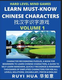 Produktbild: Mandarin Chinese Character Mind Games (Volume 1)