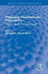 Produktbild: Philosophy, Psychiatry and Psychopathy