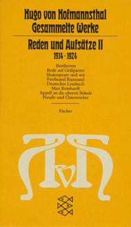 Produktbild: Reden und Aufs&auml;tze II