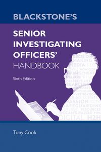 Produktbild: Blackstone's Senior Investigating Officers' Handbook