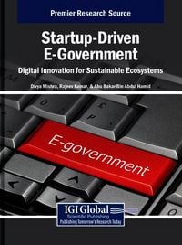 Produktbild: Startup-Driven E-Government: Digital Innovation for Sustainable Ecosystems
