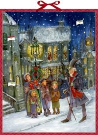 Produktbild: Zettel-Adventskalender &ndash; Die Weihnachtsgeschichte von Charles Dickens