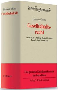 'Kommentar Zum Gesellschaftsrecht' Von '' - Buch - '978-3-406-56766-7'