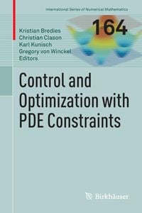 Produktbild: Control and Optimization with PDE Constraints