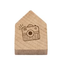 Produktbild: Magnetisches Holzhaus Kamera