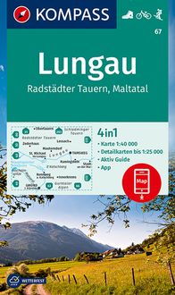 Bild vom Artikel KOMPASS Wanderkarte 67 Lungau, Radstädter Tauern, Maltatal 1:40.000 vom Autor Kompass-Karten GmbH