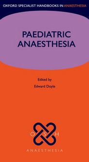 Produktbild: Paediatric Anaesthesia