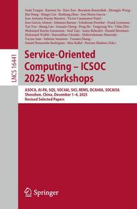 Produktbild: Service-Oriented Computing &ndash; ICSOC 2025 Workshops