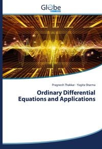 Produktbild: Ordinary Differential Equations and Applications