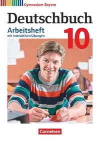 Produktbild: Deutschbuch Gymnasium - Bayern - 2022 - 10. Klasse - Arbeitsheft mit interaktiven &Uuml;bungen auf scook.de - Mit L&ouml;sungen