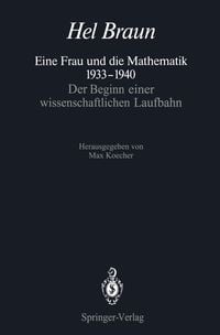 Produktbild: Eine Frau und die Mathematik 1933-1940