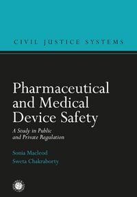 Produktbild: Pharmaceutical and Medical Device Safety