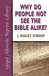 Produktbild: Why Do People Not See the Bible Alike