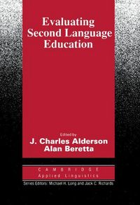 Produktbild: Evaluating Second Language Education