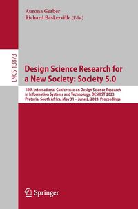 Produktbild: Design Science Research for a New Society: Society 5.0