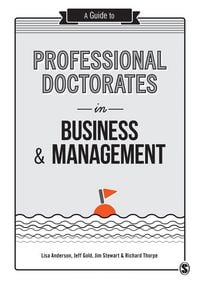 Produktbild: A Guide to Professional Doctorates in Business and Management