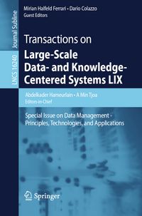Produktbild: Transactions on Large-Scale Data- and Knowledge-Centered Systems LIX