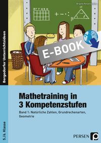 Produktbild: Mathetraining in 3 Kompetenzstufen - 5./6. Klasse