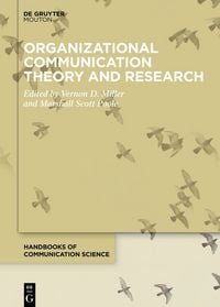 Produktbild: Organizational Communication Theory and Research