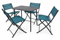 Produktbild: 5 tlg. Bistroset Balkonset Gartenset Sumila 80x55