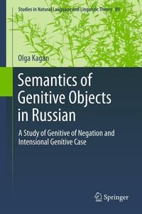 Produktbild: Semantics of Genitive Objects in Russian
