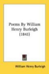 Produktbild: Poems by William Henry Burleigh (1841)