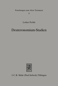 Produktbild: Deuteronomium-Studien
