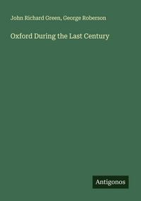 Produktbild: Oxford During the Last Century