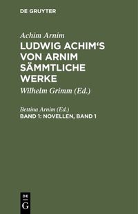 Produktbild: Novellen, Band 1