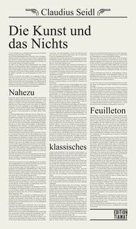 Produktbild: Die Kunst und das Nichts