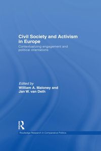 Produktbild: Civil Society and Activism in Europe