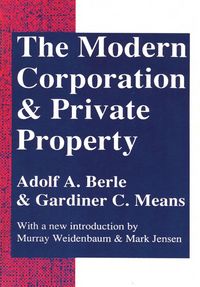 Produktbild: The Modern Corporation and Private Property