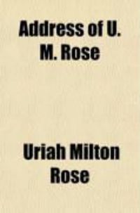 Produktbild: Addresses of U.M. Rose