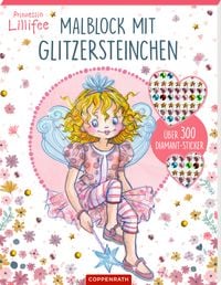 Produktbild: Malblock mit Glitzersteinchen - Prinzessin Lillifee