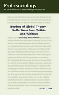 Produktbild: Borders of Global Theory - Reflections from Within and Without