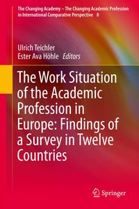 Produktbild: The Work Situation of the Academic Profession in Europe: Findings of a Survey in Twelve Countries